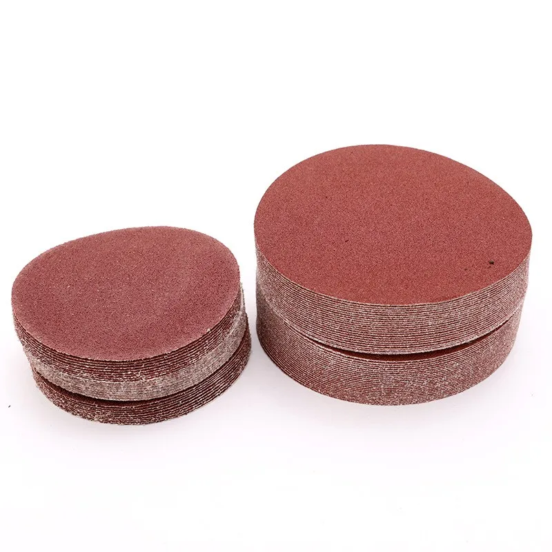 

20Pcs 1/2/3/4/5 Inch Hook & Loop Sanding Discs Aluminium Oxide Sandpaper 40-2000 Grit for Abrasive Drill Grinder Rotary Tools