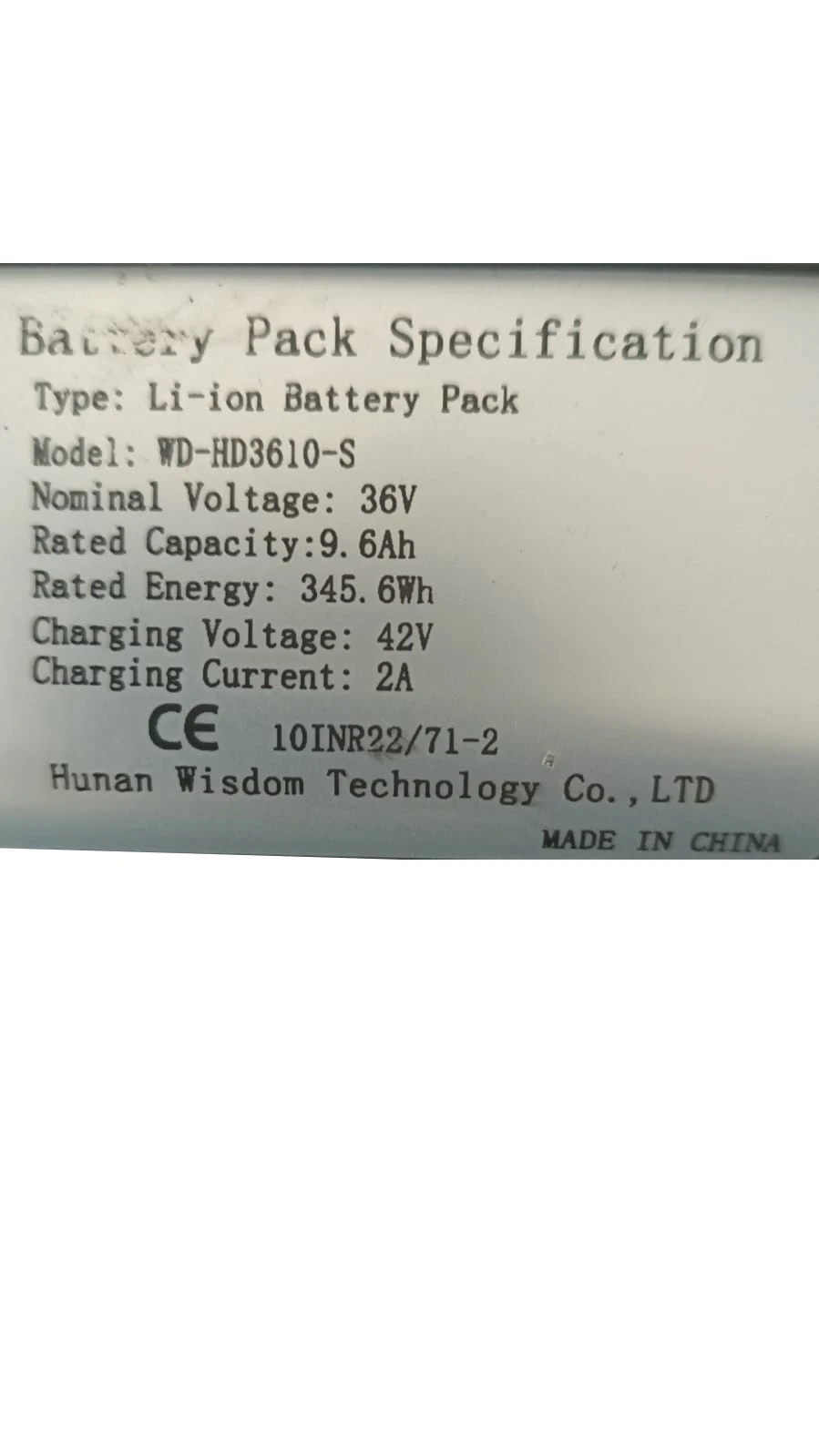 36V geïntegreerde batterij 10Ah 12,8Ah 14Ah 460Wh 504Wh voor 250W 350W Past alleen vogelfiets A-frame Akku Can Bus Smart BMS