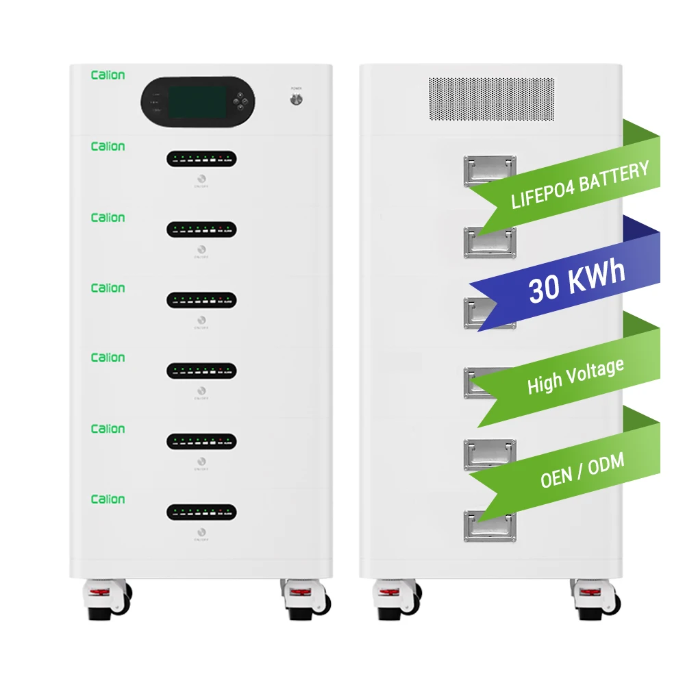Home Lithium Battery Storage Stackable High Voltage 48/51.2v 5kw 15kw 30kw Lithium Battery for Home Battery Backup