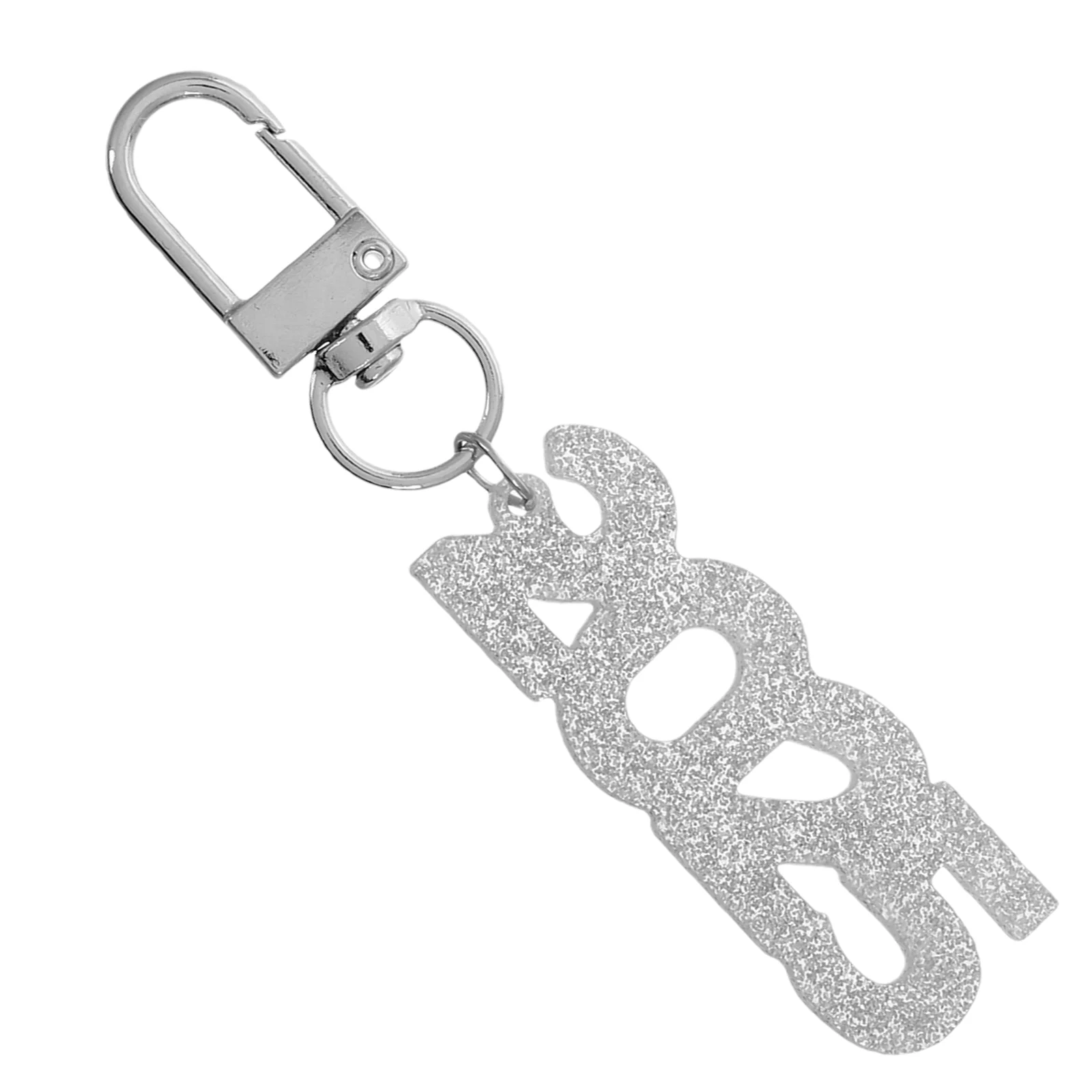 2025 Number Keychain Adorable Acrylic Key Great Graduation Party Supplies Versatile Backpack Pendant Handbag Charm