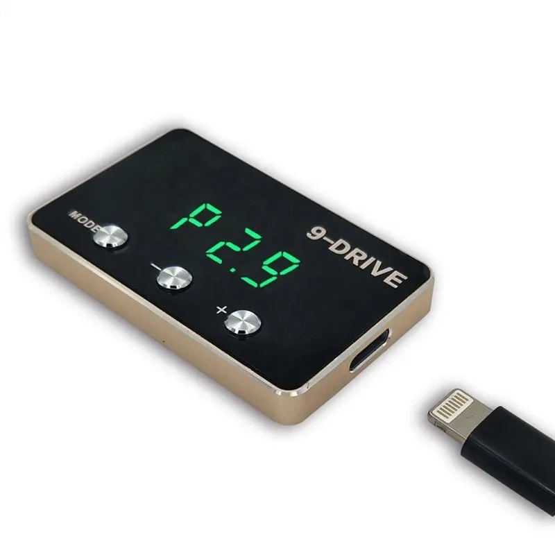 KA-870 Electronic Pedal Accelerator Throttle Response Controller Multi Vehicle Compatible Engine Power Adjustment Replacement