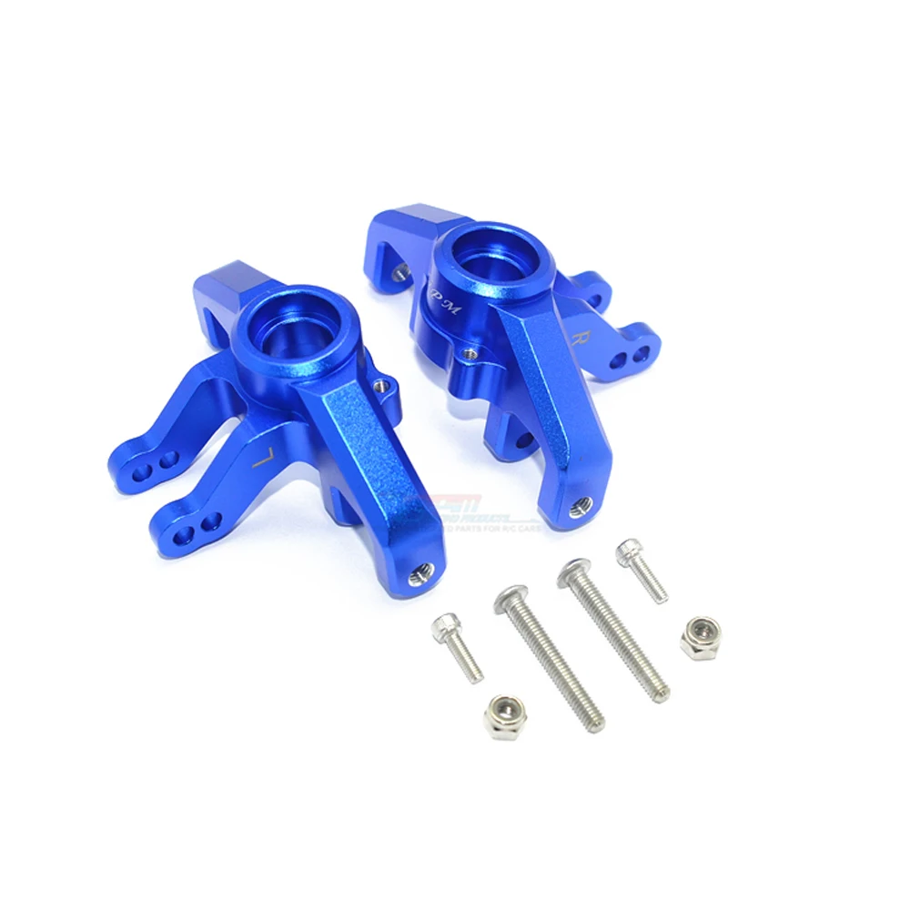 GPM for Losi 1/6 Super Baja Rey 2.0 Upgrade Parts Accessory Metal Front Steering Cup Steering Block Front Spindle Set LOS254038