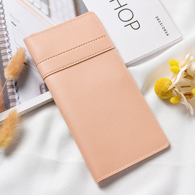 Luxury Long Women's Bag New Trendy Slim Wallet's Women Clutch Ladies Credit Card Holder Girls Coin Purse