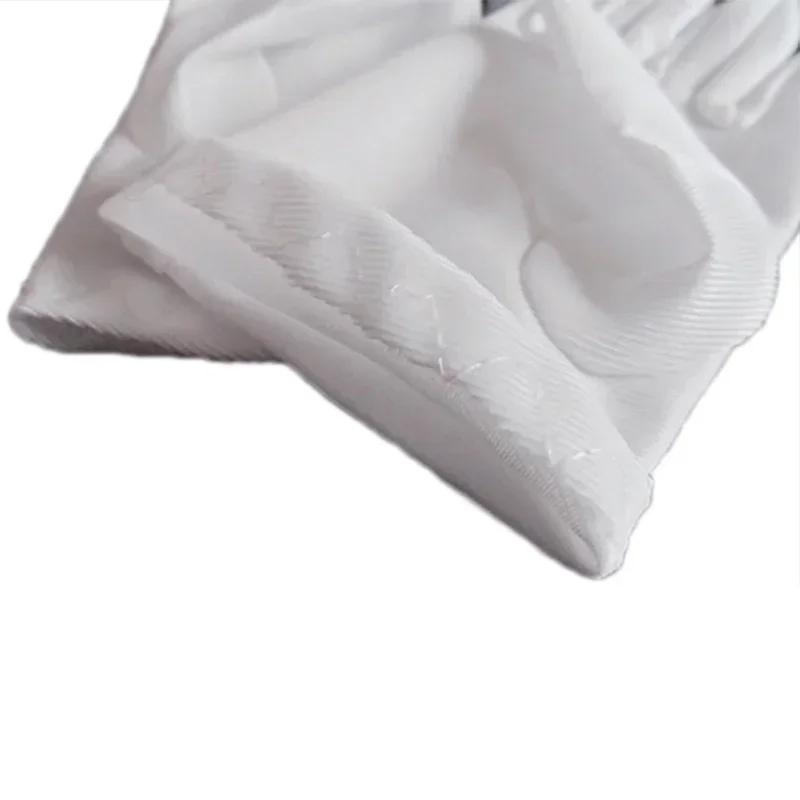 Childrens Gloves White Short Satin Texture Childrens Dance Stage Accessories Wedding Flower Gloves Wedding Dress Accessories