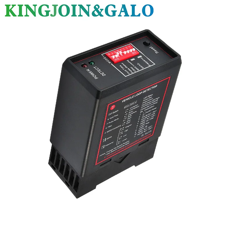 DC24V PD132 Traffic Inductive Single Channel Vehicle Loop Detector For Vehicle access