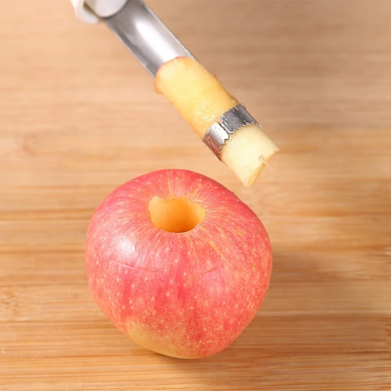 Telescopic Fruit Core Peeling And Peeling Machine Multi Functional Stainless Steel Vegetable 2-In-1 Peeling Machine