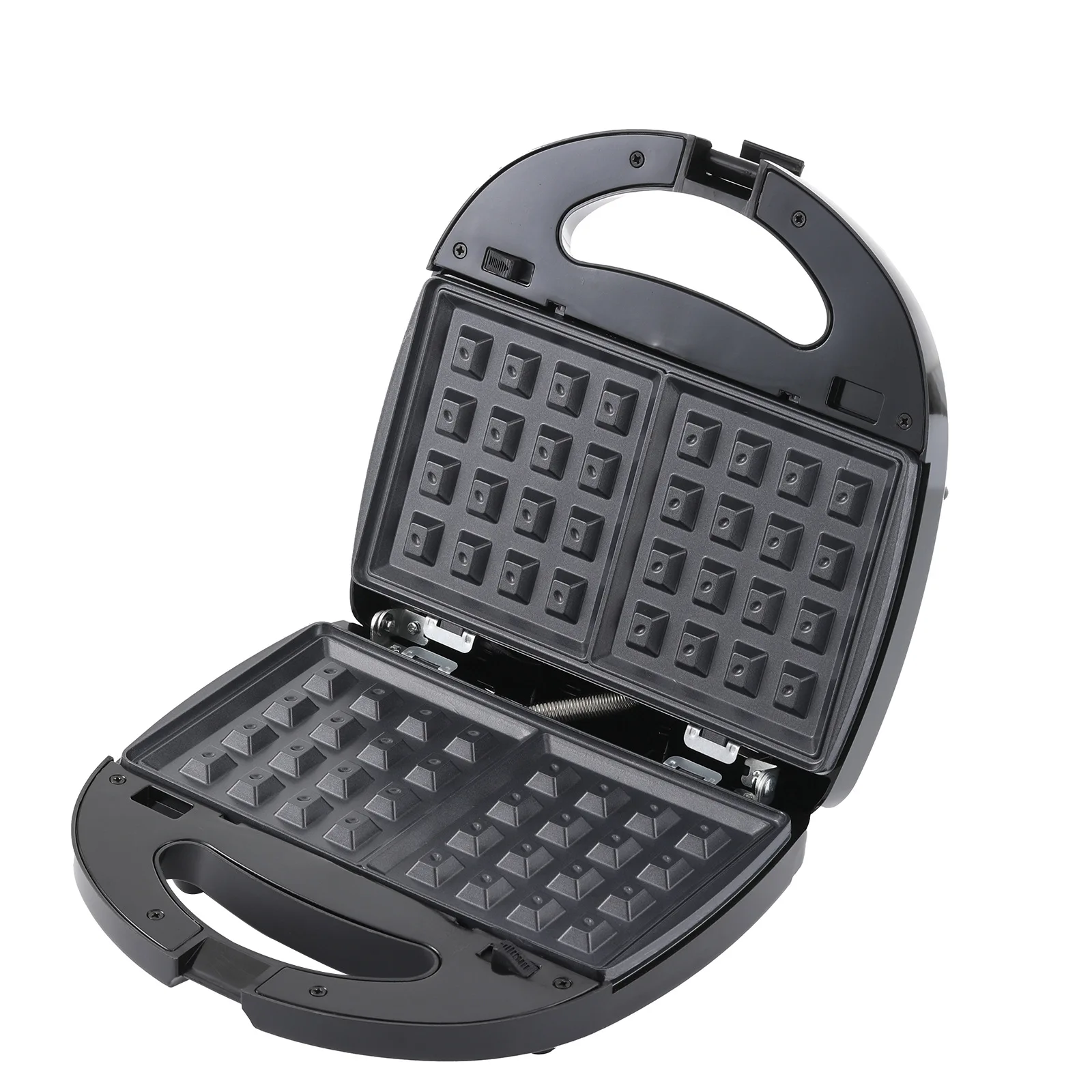 

Electric Non-Stick Coating Six-in-One Waffle Machine Sandwich Cake Pan Cookie Donut Maker