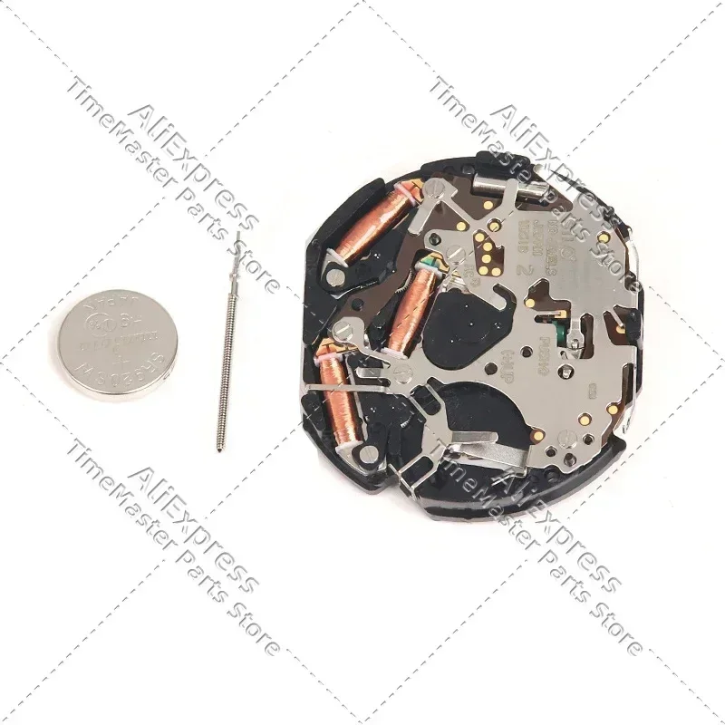 Mesin jam Tianmadu VD51 asli Jepang, mesin VD51C VD51B multimotor, aksesoris jam tangan lima jarum