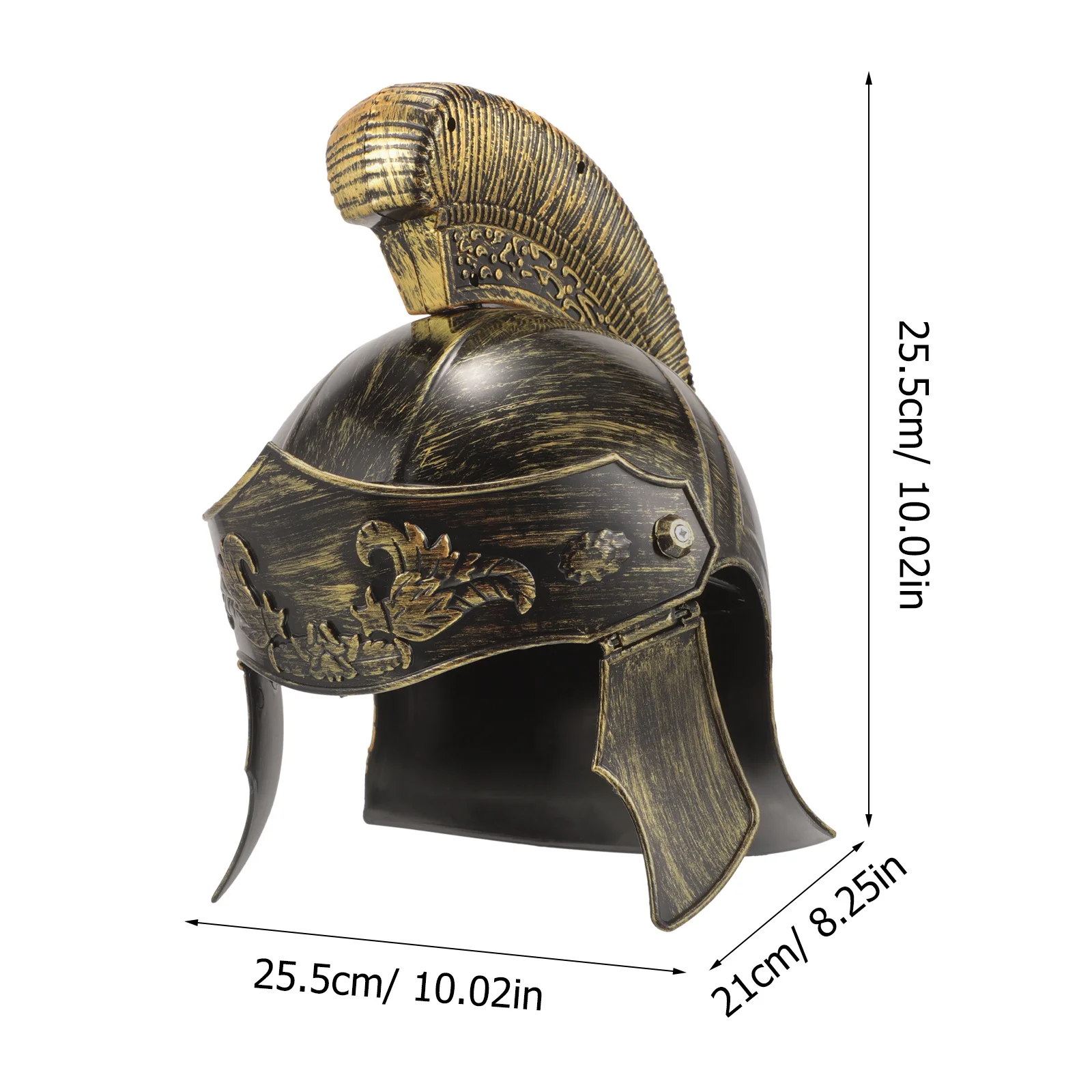 Hat Unique Design Lightweight Breathable Cosplay Roman Soldier Headgear Party Performance Accessory