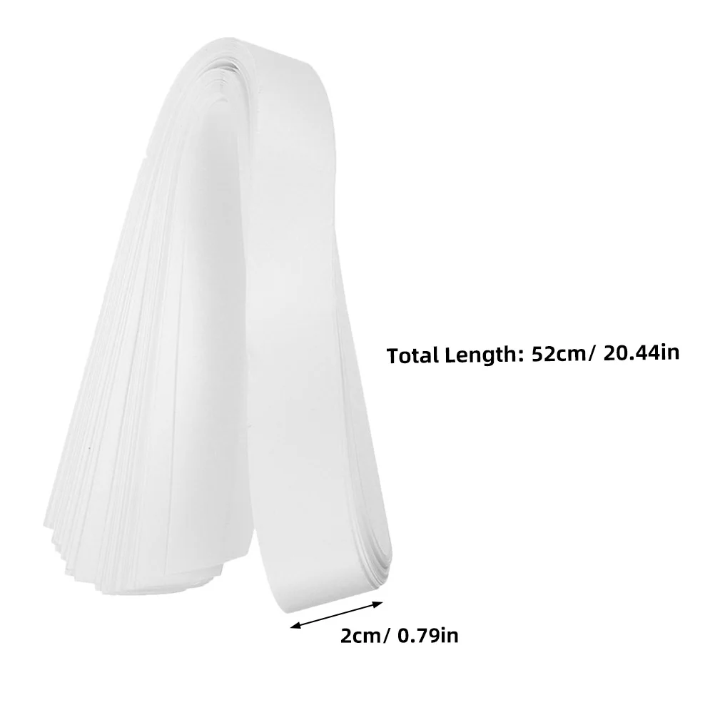 80 Stück Banknotenpapier, Geldverpackungs-Organizer für Bargeld, Band, Währung, weiße Wrapper, Bänder, Riemen