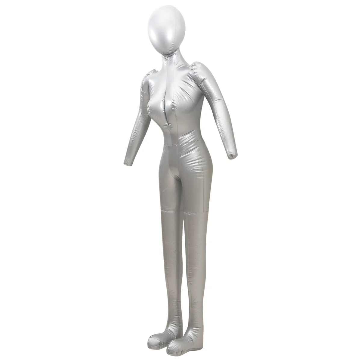 Mannequin féminin gonflable complet avec bras, accessoires de vitrine pour dames