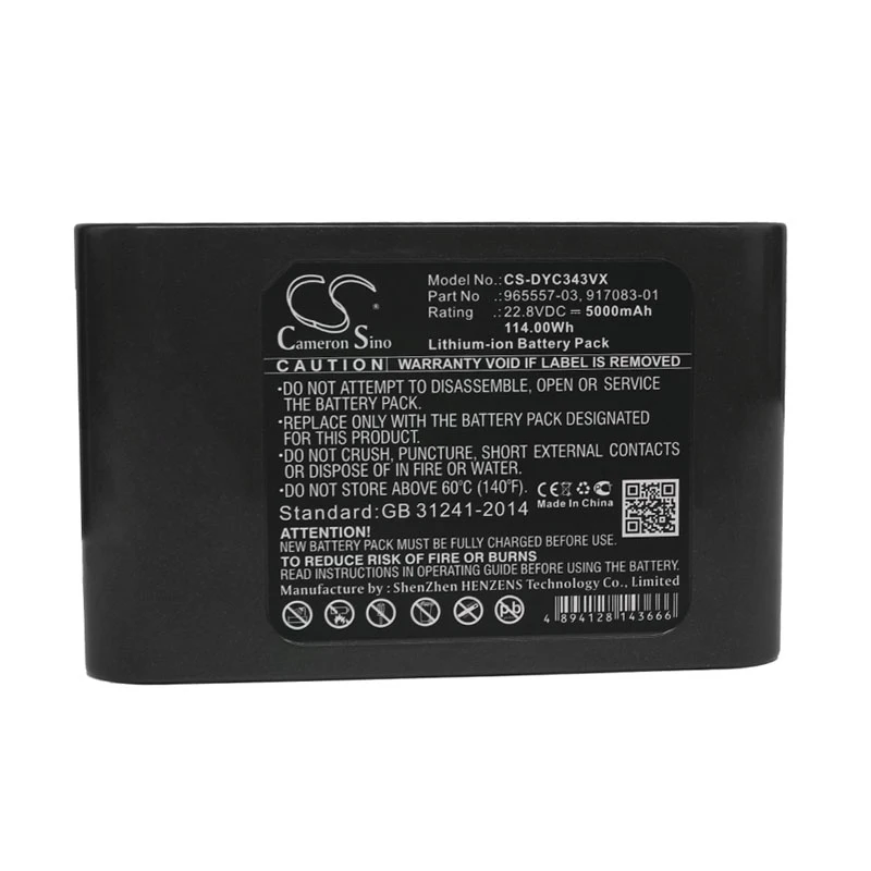 

Vacuum cleaner battery For Dyson DC31 Animal,DC34,DC35,DC44 Animal,DC45 SV,DC56, 202932-01,917083-01, 965557-03,Type-B