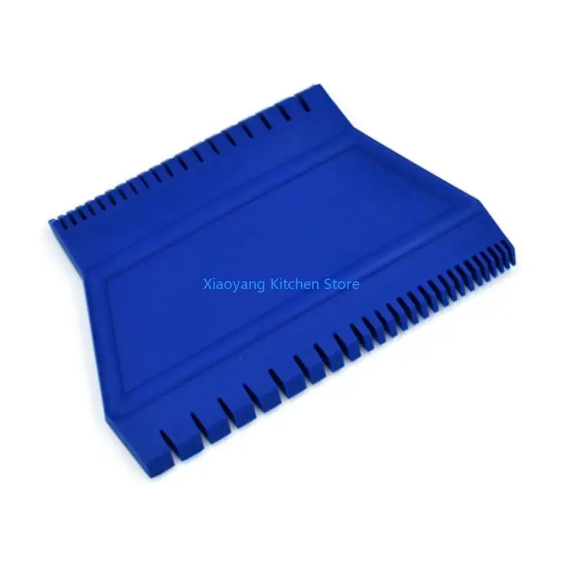 

69HC Brand New and High Quality Diatom Mud Art Paint Scraper Rubber Tooth Mouth Scraper