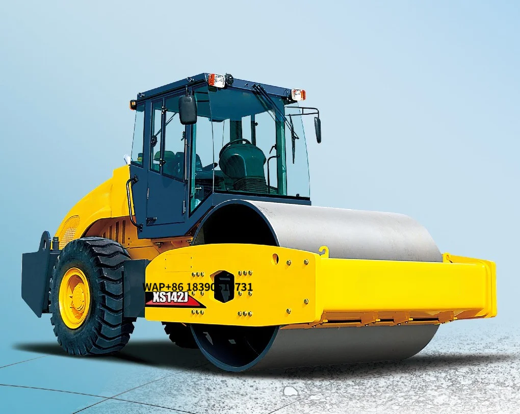 

Cheap Factory Price 14Ton Engineering Road Construction Machinery XS142J Single Drum Heavy Vibratory Road Roller Compactor