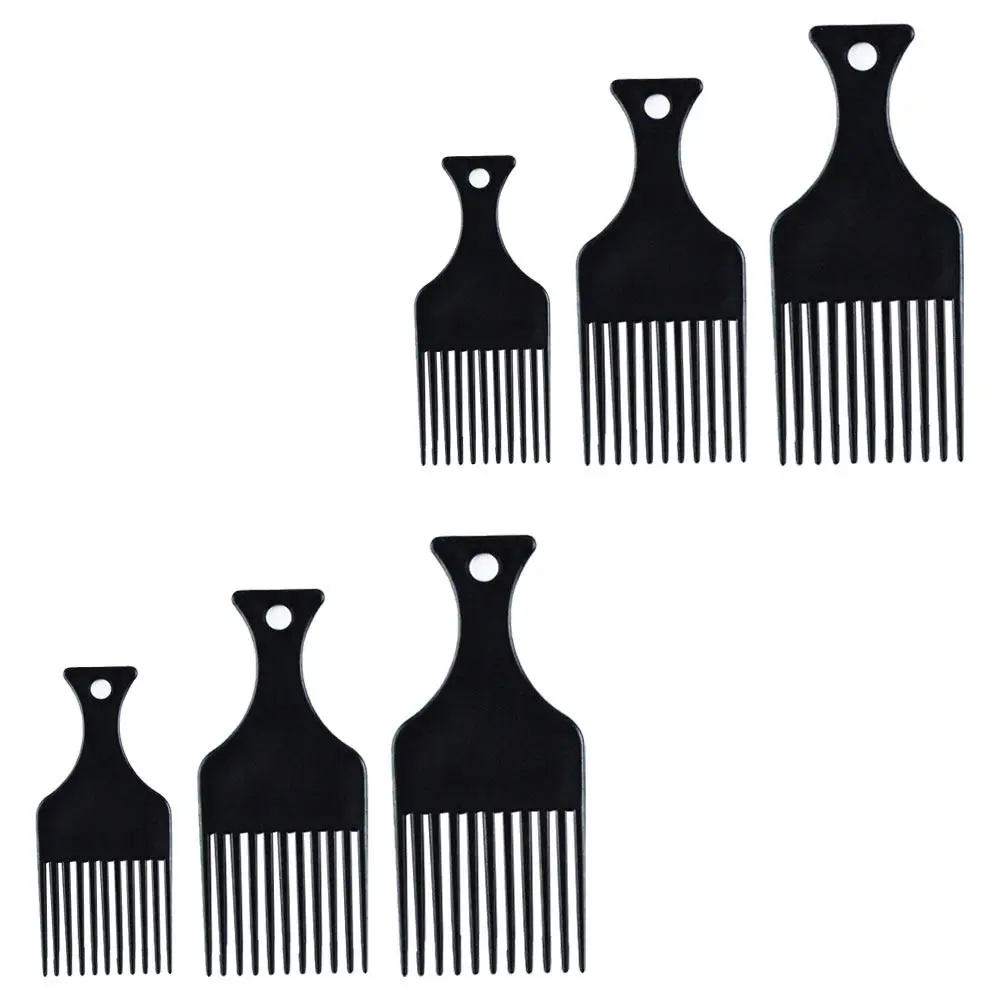 6Pcs Wide Tooth Rake Comb Hair Detangling Comb Large Hairbrush Smooth Styling Tool Scalp Massage Wide Hairbrush