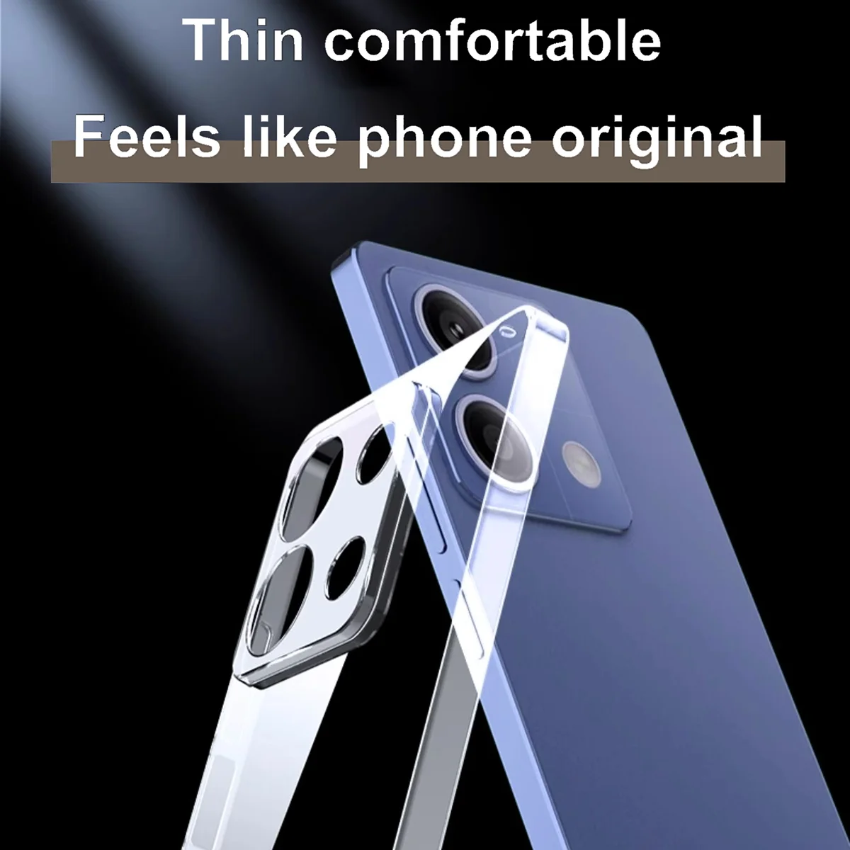 Ultra thin Slim shockproof Clear Soft TPU Case For Xiaomi Redmi note 13 T E 12 S 11 pro plus Silicone Crystal Transparent Case