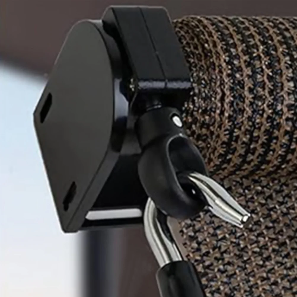 

Manual Control Black Outdoor Roller Blind Bracket Windproof Fixed Bracket Replacement Parts Sunshade Cordless Roller Shades