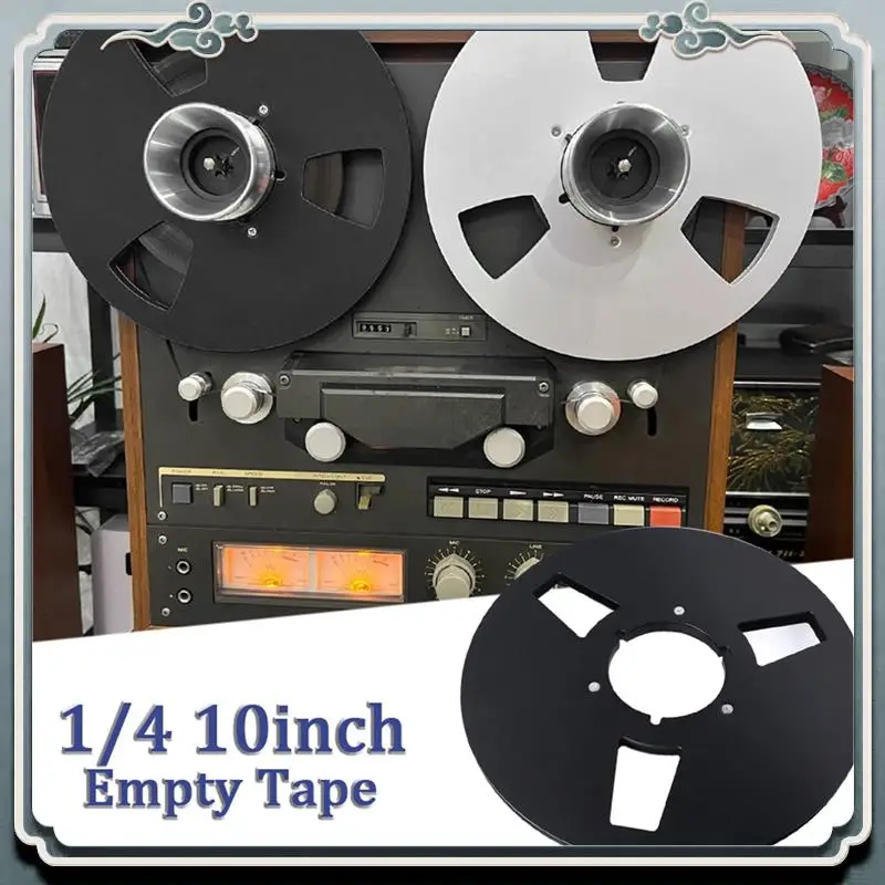 พรีเมี่ยม 3 รู 10.5 นิ้วเปิด Reel เทปเสียงที่ว่างเปล่า Nab Hub Reel-To-Reel เครื่องบันทึกดิสก์ใหม่อลูมิเนียมอุปกรณ์เสริม