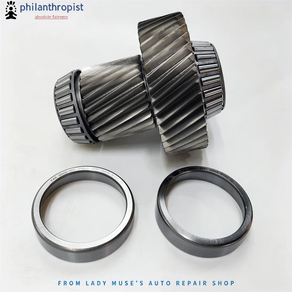 VT2 CVT Transmission Differential Assembly With Intermediate Shaft Bearing Kit 184715B-QX For Lifan X60 BYD Geely 2011-2018