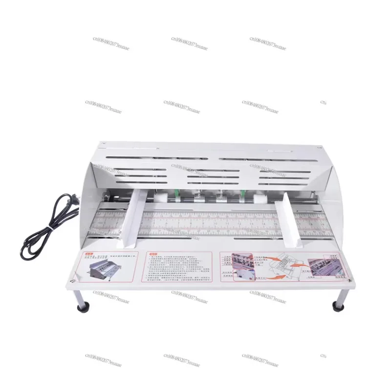 Electric Paper Folding Machine, Book Cover Cutting and Folding Machine, 220V, 460mm Paper Width