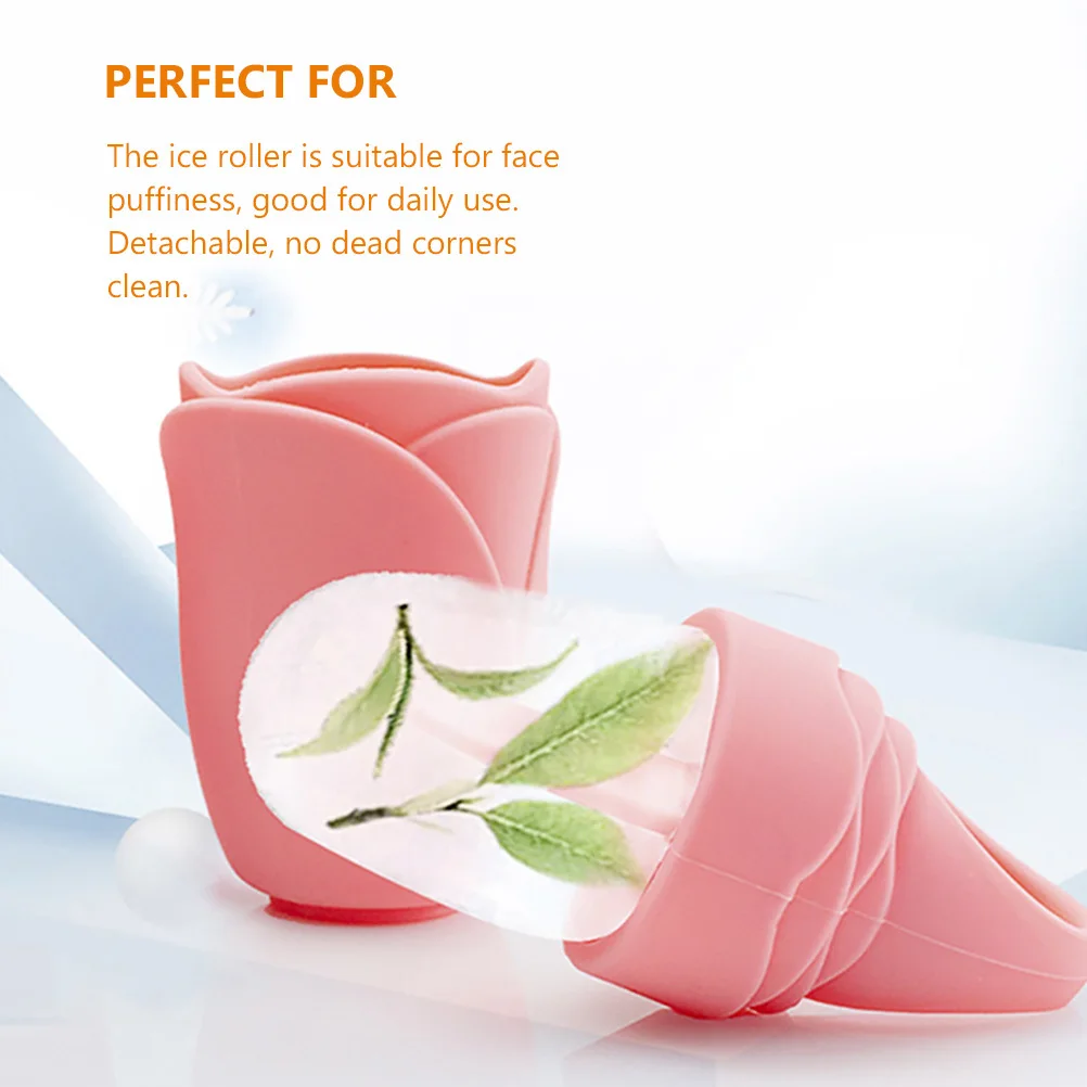سيليكون الوجه 46 مللي حامل الثلج القابل للفصل الوجه العين الانتفاخ الإغاثة أدوات العناية بالبشرة أدوات تدليك الوجه