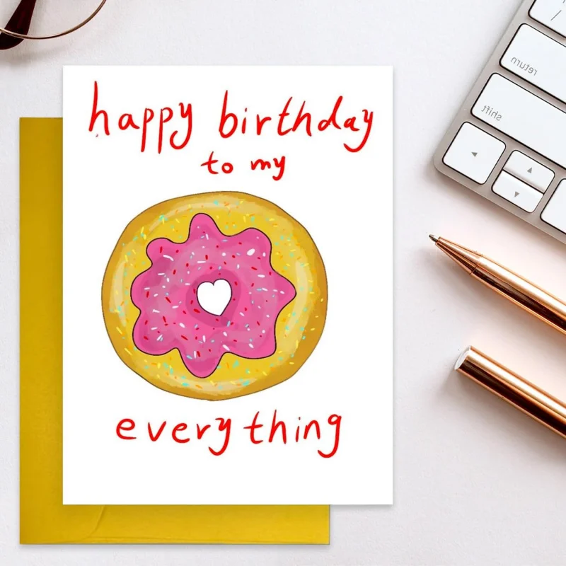 การ์ดวันเกิดตลกเขาเธอ, แฟนโดนัทน่ารักแฟนหนุ่มแฟนสาวสามีภรรยา, สุขสันต์หวานๆ จาก