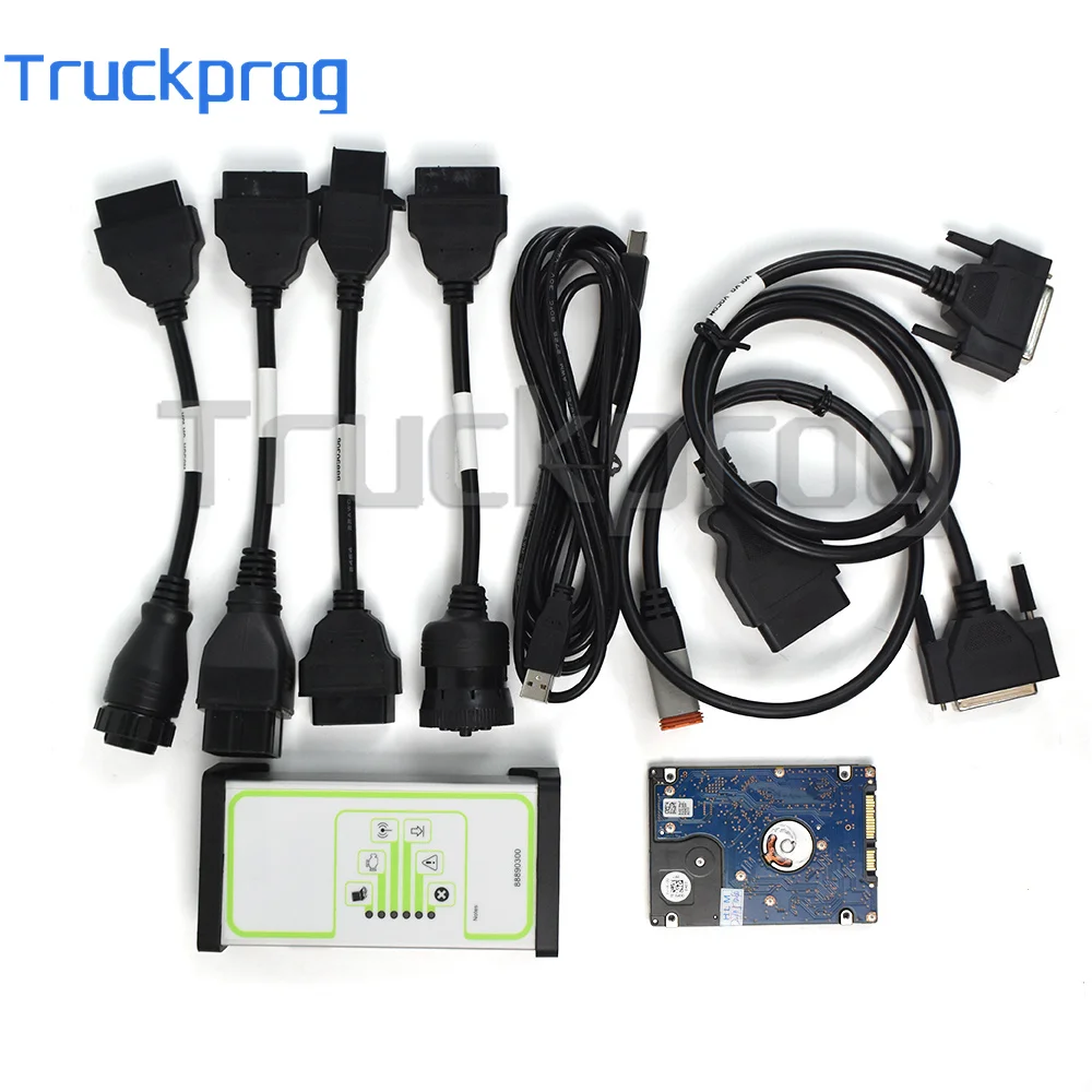 For Renault/UD/Mack Truck Diagnostic Tool Vocom 88890300+PTT Premium Tech Tool V2.8 Vcads pro