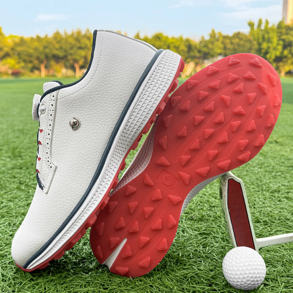 

Professional Golf Shoes Men Non Slip Luxury Golfing Sneakers Light Men Golfers