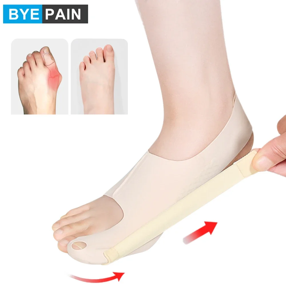 

1PC Bunion Corrector for Women Men, Big Toe Straightener for Day/Night Support, Hallux Valgus Pain Relief Non-Slip Toe Corrector