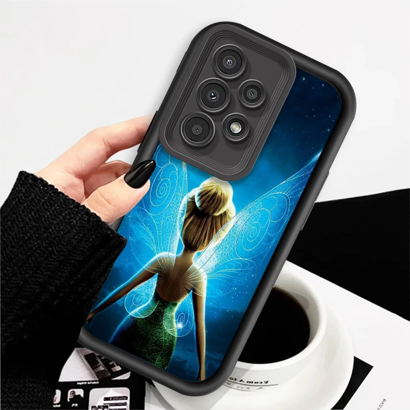 Disney Cartoon Tinker Bell For Samsung A73 A71 A54 A53 A52 A51 A33 A32 A21S A14 A13 A12 A03 A04 A05 5G Eye Ladder Back