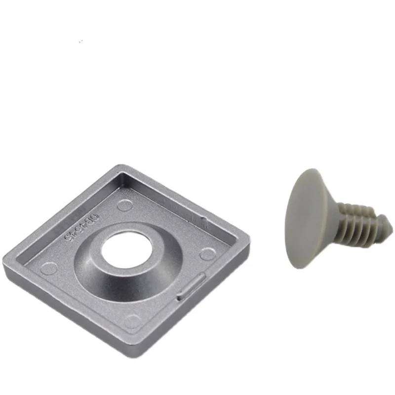 10PCS European Standard 2020/25/30/3030R/40/45/50/60 Profile Aluminum Alloy End Cap Without Tapping Using Metal Cover Plate Plug - Image 5