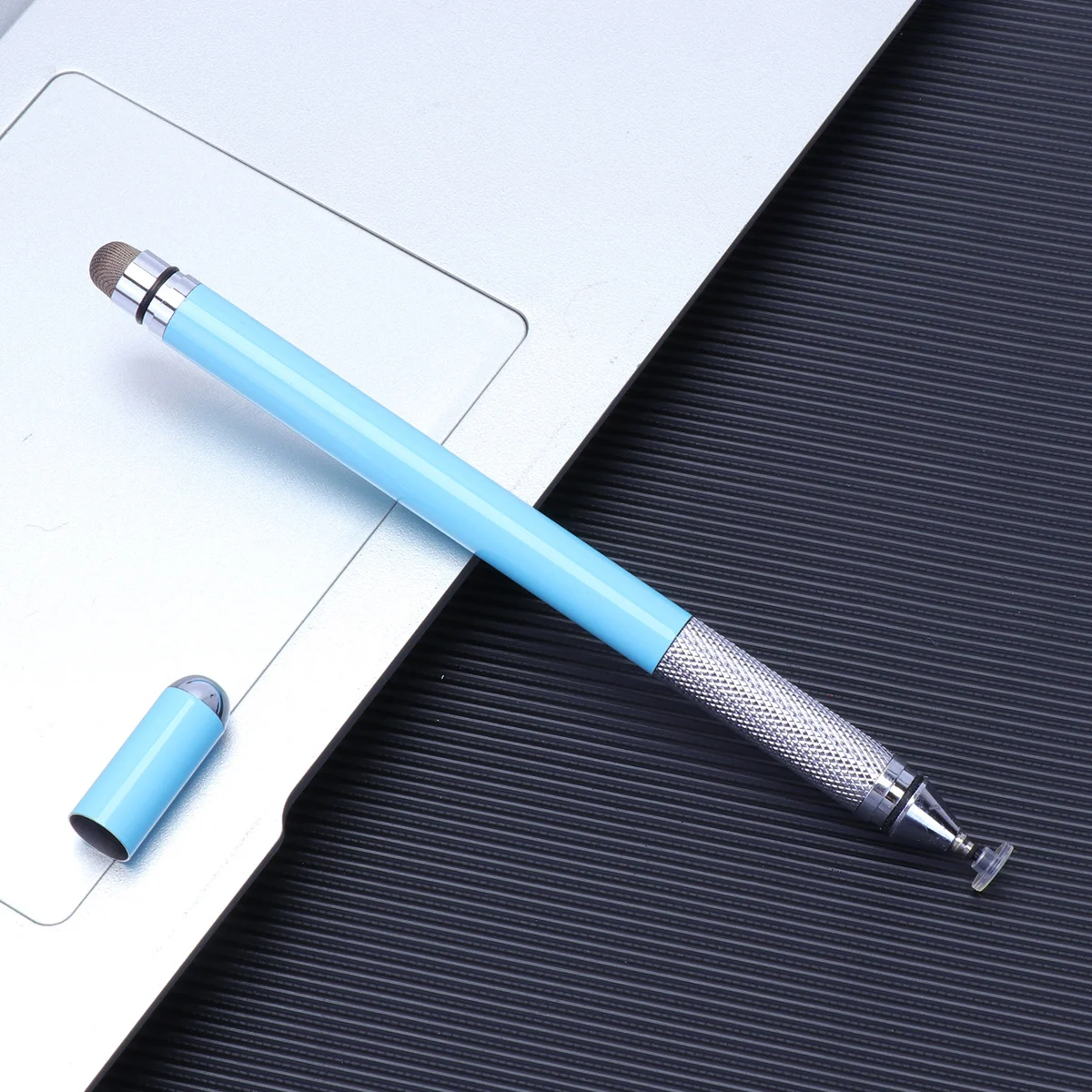 

Double Pen Universal Metal Disc Stylus Disc Capacitive Screen For Capacitive Stylus Phones Tablets Laptops Blue