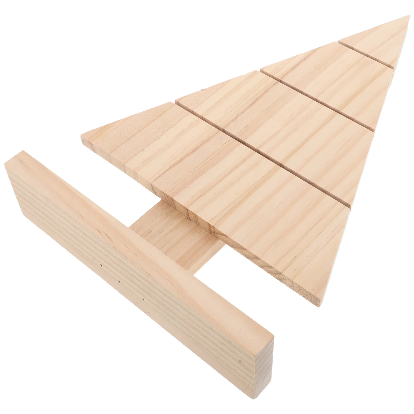 

Christmas Tree Wooden Cutout Unfinished Diy Craft Natural Wood Xmas Decor For Tabletop Mantel Shelf Holiday Rustic