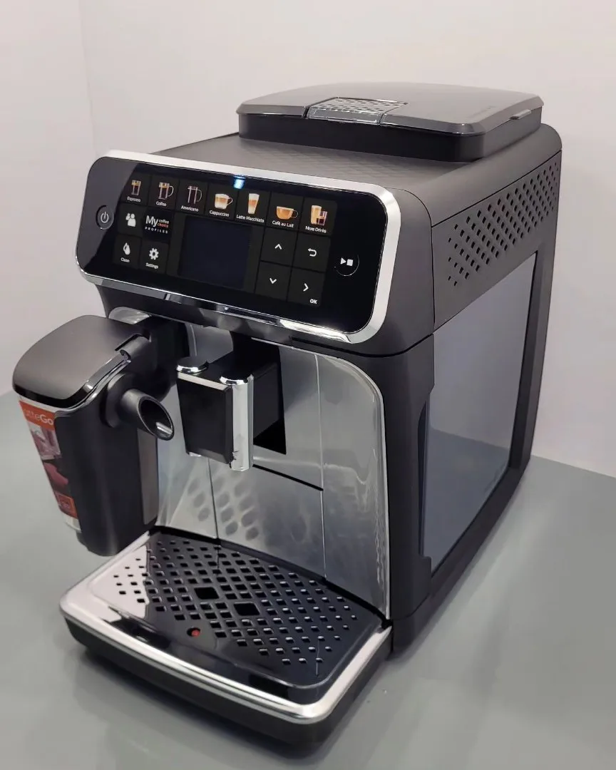 

Fully Automatic Latte Go Espresso Machine SilentBrew Technology Quick Start EU For Hotels Semi-Automatic Coffee Machine Grey