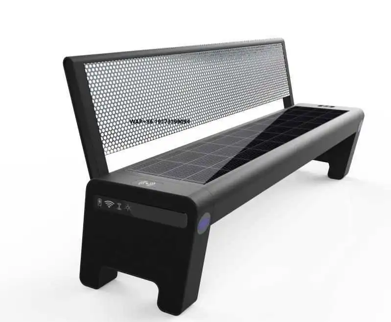 Solar Bench Wireless Outdoor Furniture