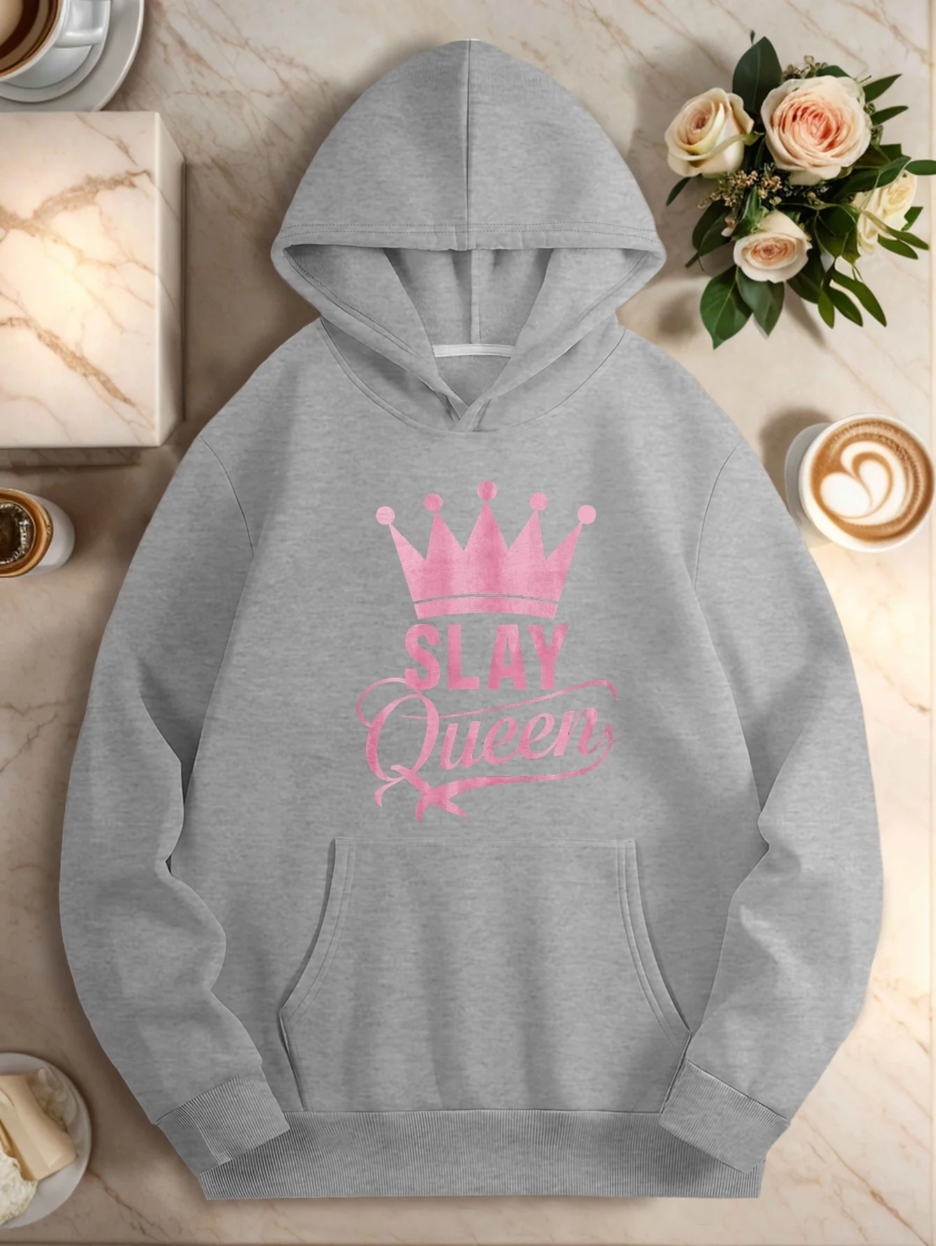 Slay 250G Women's Plus Size Casual Hoodies