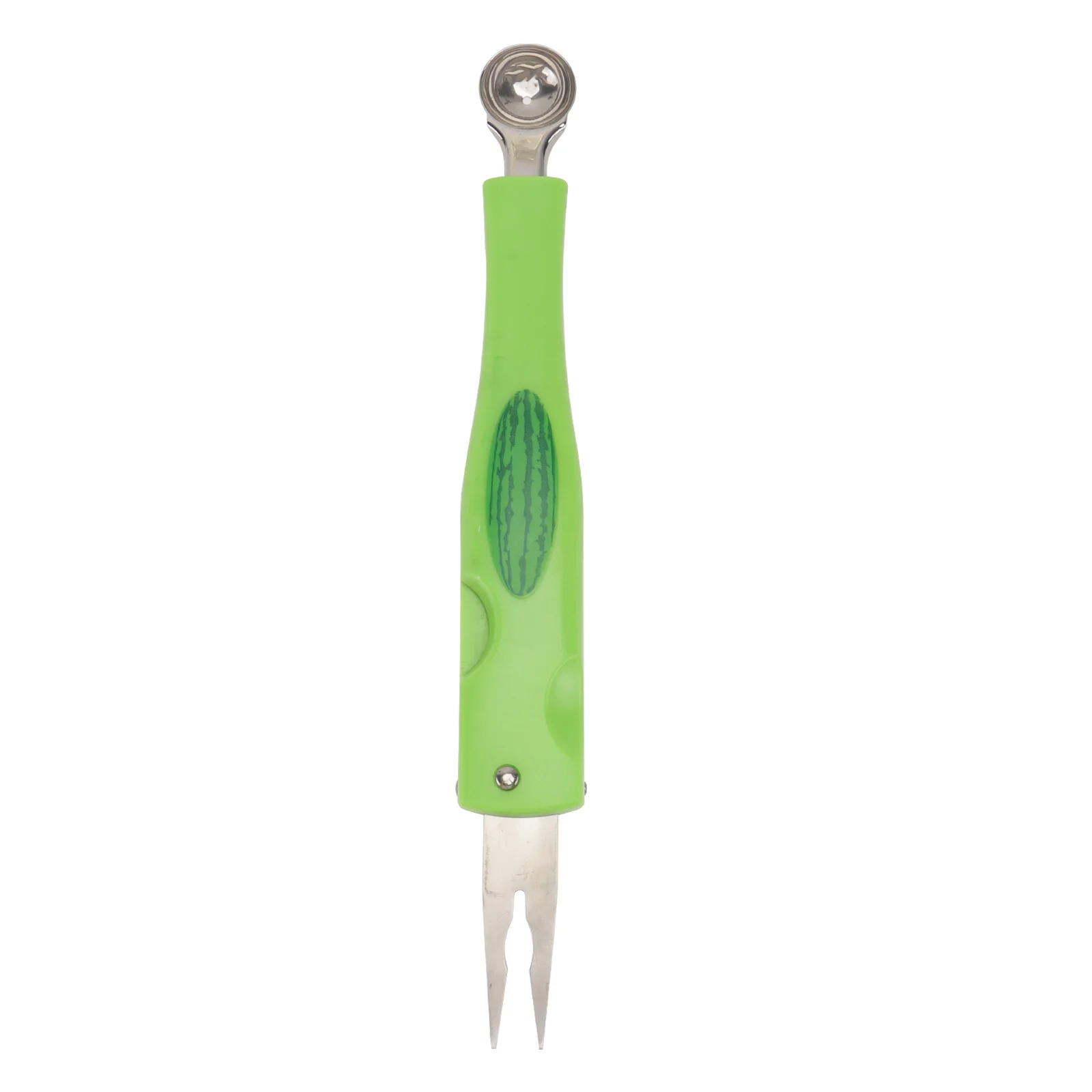 

1pc Watermelon Spoon Fruit Serving Scooper Kitchen Gadgets Stainless Steel ABS Dessert Ice Cream Tools Home Restaurant