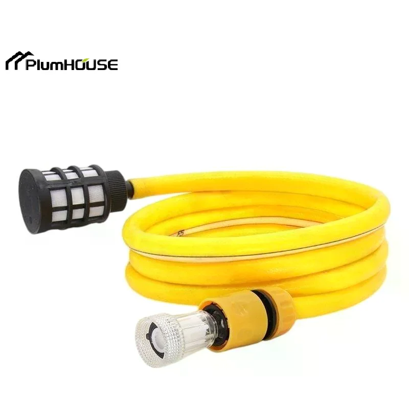 High-Pressure Washer Connector Set 3-Piece Quick-Connect Fittings With Water Filter Compatible With 1/2-inch 4-hun Hoses