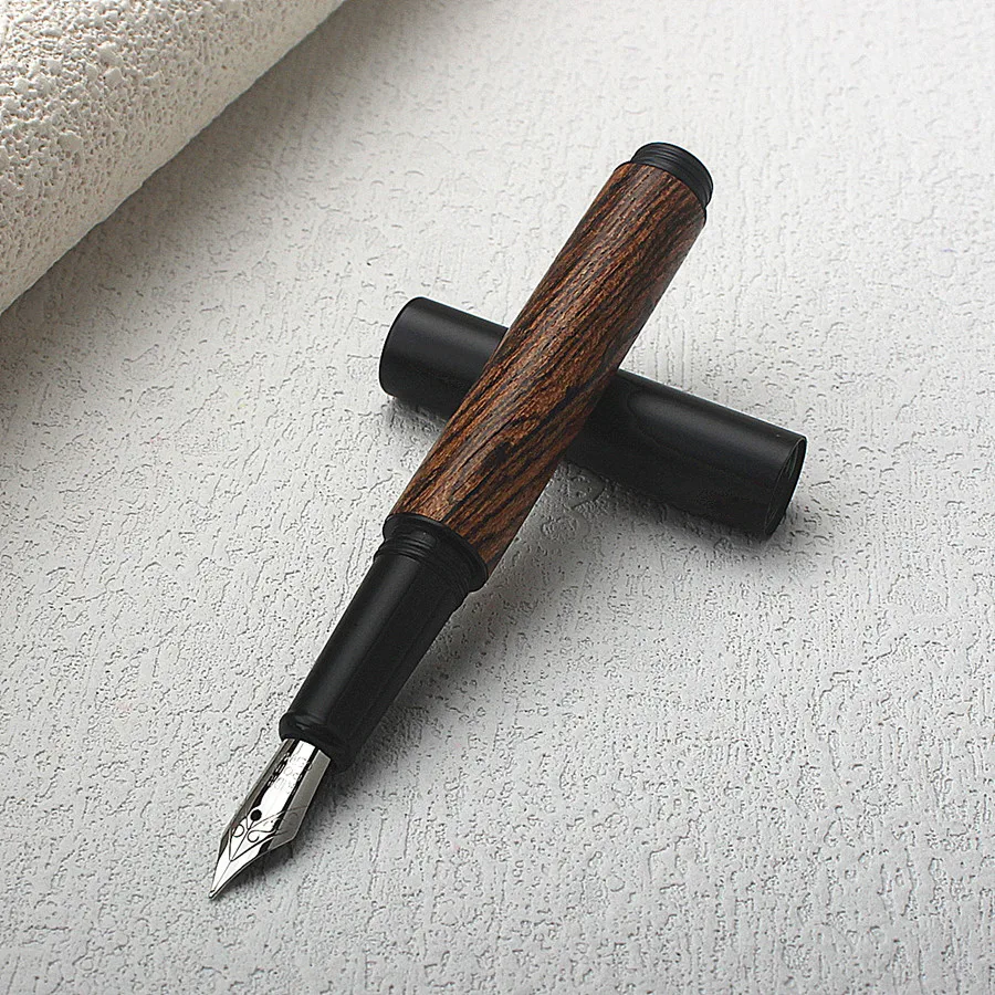 

1 PCS Professional Handcrafted Wooden Writing Office School Teacher Classic Writing Fountain Pen PK JINHAO 9035