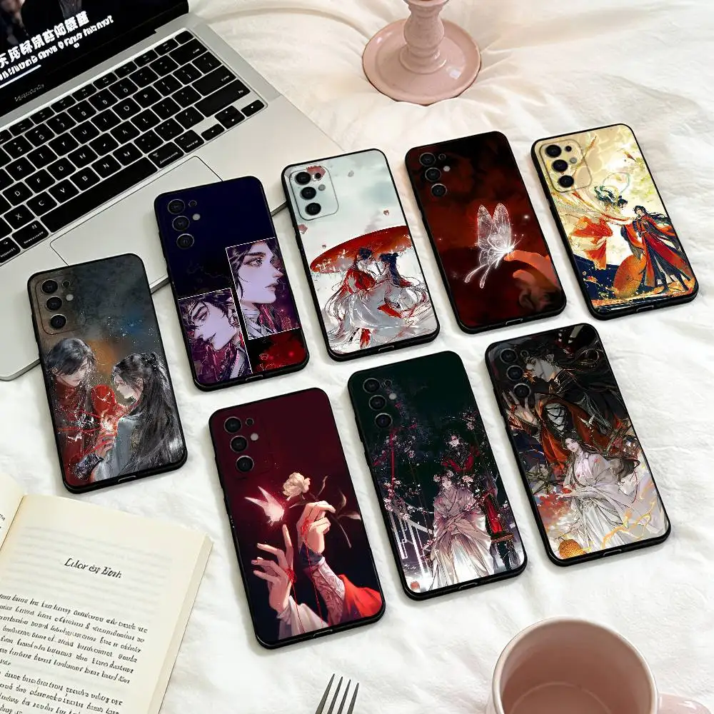 

F-Fanart H-Heaven Officials Blessing Phone Case For Samsung S 25,24,23,22,30,21,10,9,Ultra,Plus,Lite,FE,4,5 G Soft Black Case