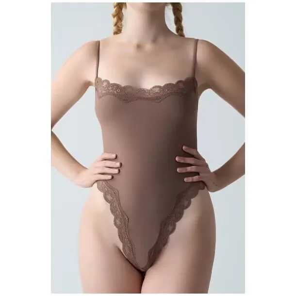 Bodysuit mit Viertelärmeln für Damen, mit Kapuze, Festival, Party, Tanz, Nachtclub, Bühne, Clubwear, trendig, cool, schick, stilvoll, einzigartig, elegant, heiß