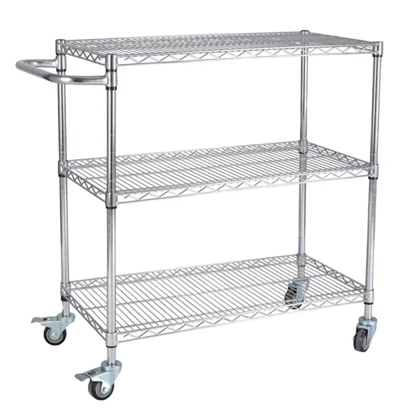 Heavy duty stainless steel industrial anti-static storage tool holder can be four wheels
