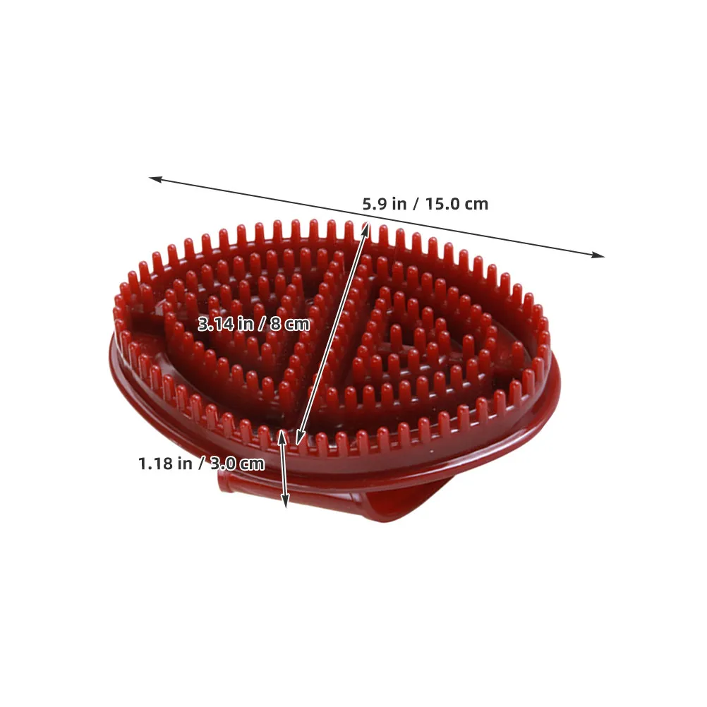 3Pcs Hair Washing Brush Premium Quality Glove Scalp Massage Exfoliating Dandruff Removal Bath Cleaner Hair Massage Brush