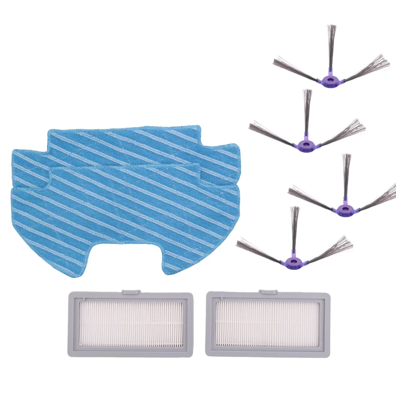 ABNP-fregona con filtro de Cepillo Lateral para VCR07 VCR08 MR09 VR05R5050WK, piezas de repuesto para Robot aspirador