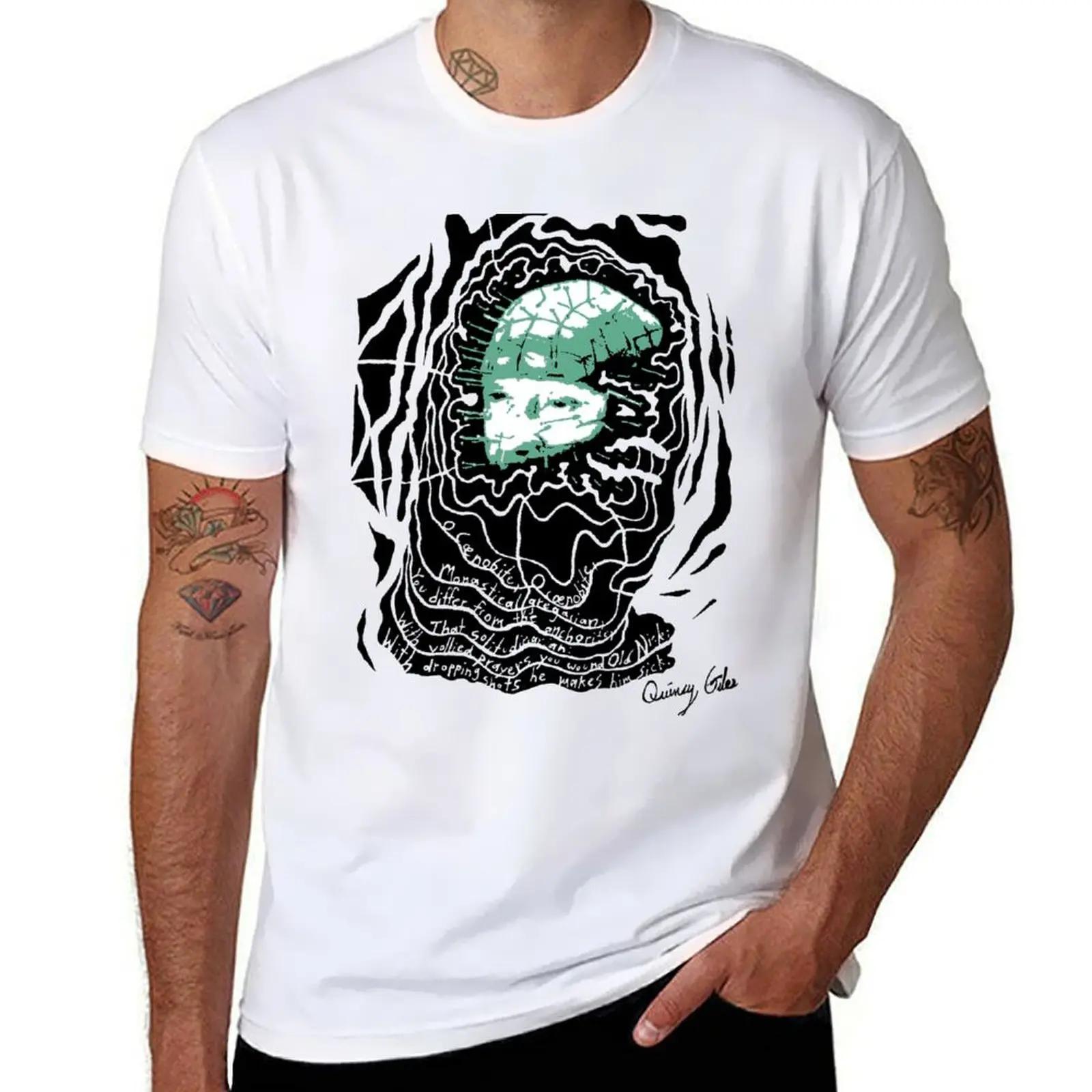 

t cotton Cenobite man man shirt t shirt t shirt plain man cotton T-Shirt