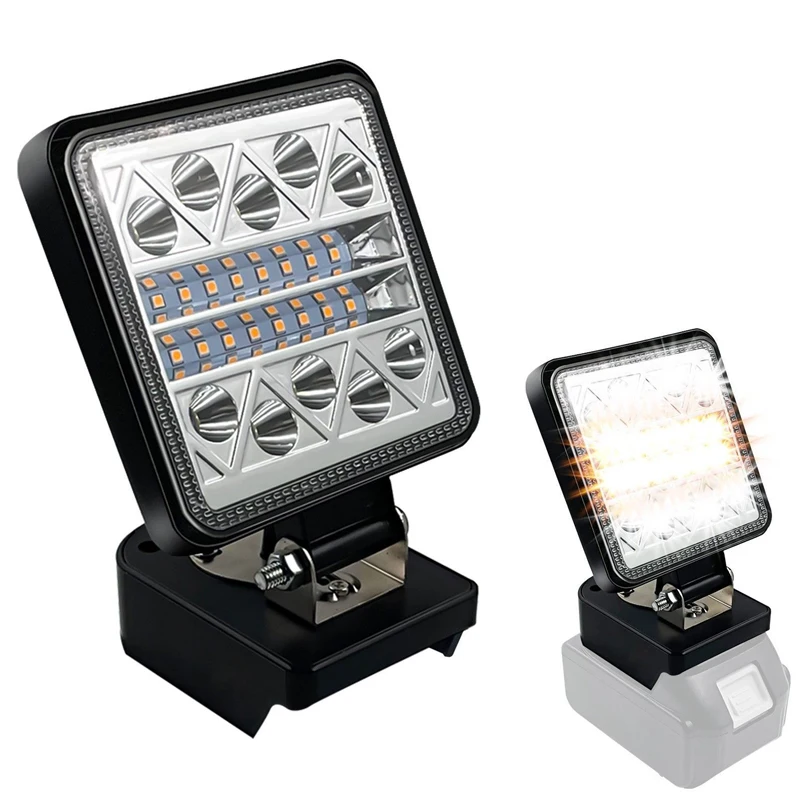 

Outdoor Lamp Light Flashlights Spotlight For Milwaukee/Dewalt/Makita 18V Li-ion Battery Tool Cordless Flashlight Work Light