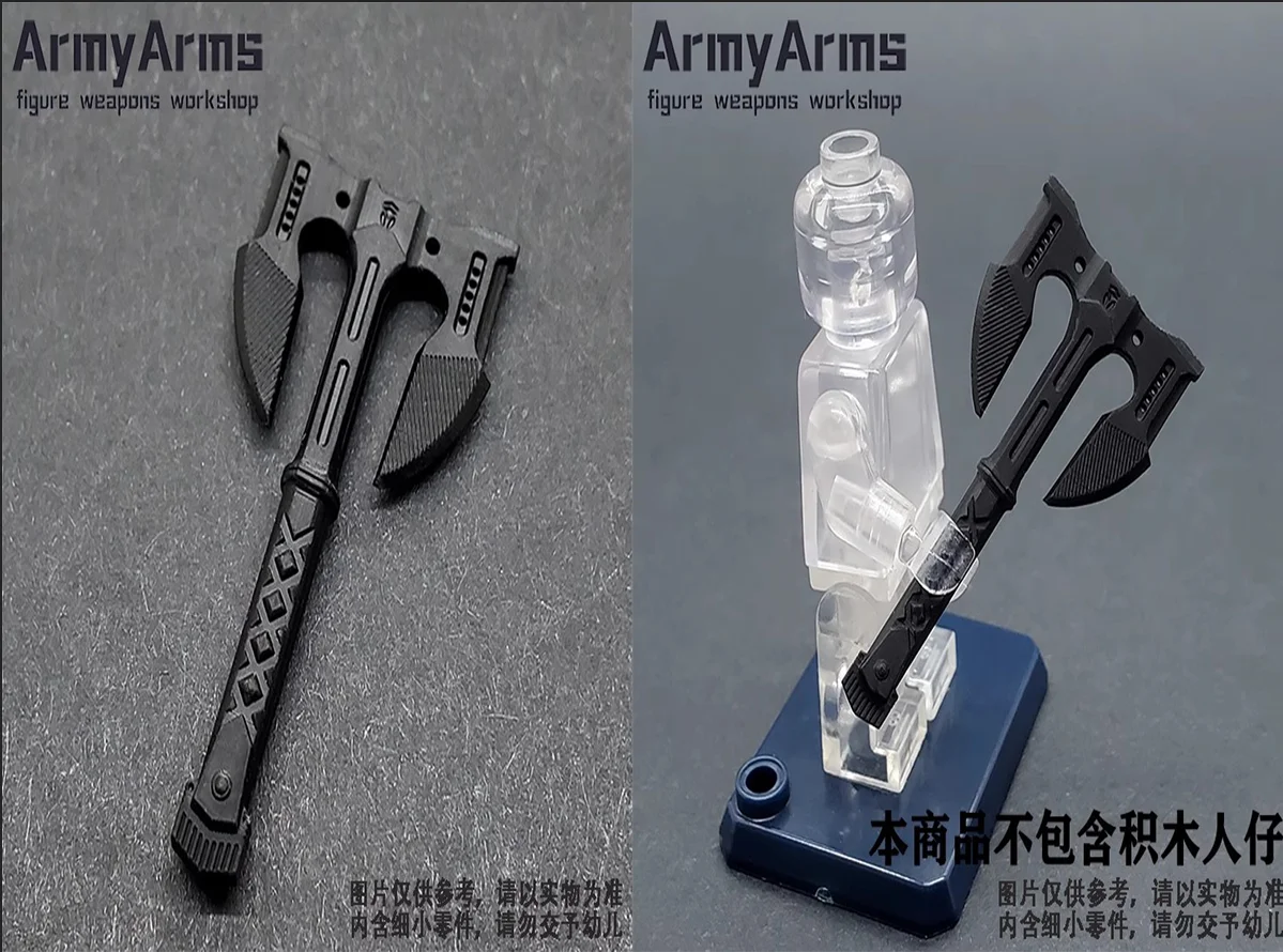 ArmyArms 1/50 soldado muñeca escena accesorios 3,5 CM hacha juguetes de modelo de plástico para cuerpo de figura de acción en Stock