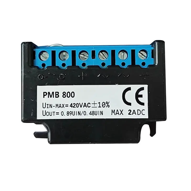 Variable Voltage Brake Rectifier PMB 800 Uin=420VAC±10% and Uout=0.89-0.482A