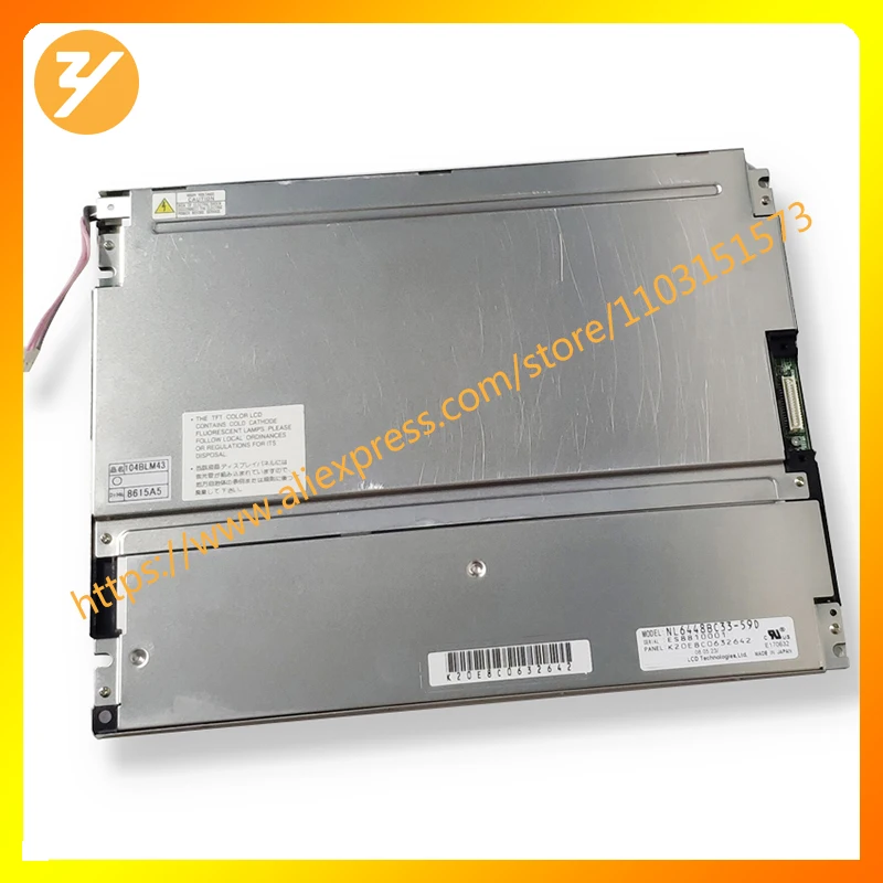 Brand New 10.4 inch tft lcd display NL6448BC33-59D Zhiyan supply