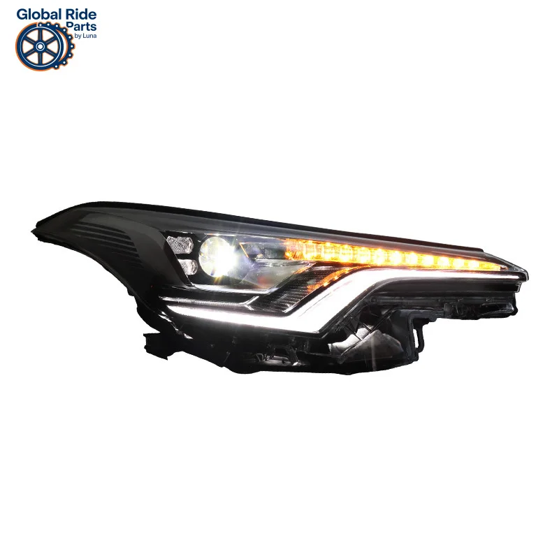 

Подходит для Toyota CHR 18-20 в сборе, Yize IZOA, модифицированный светодиодный дневной ходовой указатель поворота, плавный указатель поворота